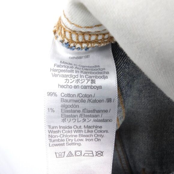 NEW Madewell Balloon Jeans in Corson Wash 90s Baggy Barrel Leg Ankle Cropped 27 - Picture 8 of 9